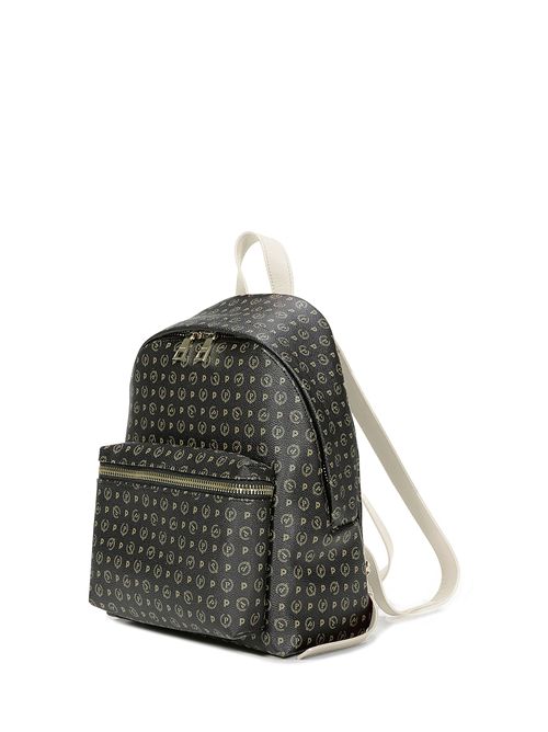 Zaino Heritage Logo Classic Nero/avorio POLLINI | TE8412PP03Q11/00C